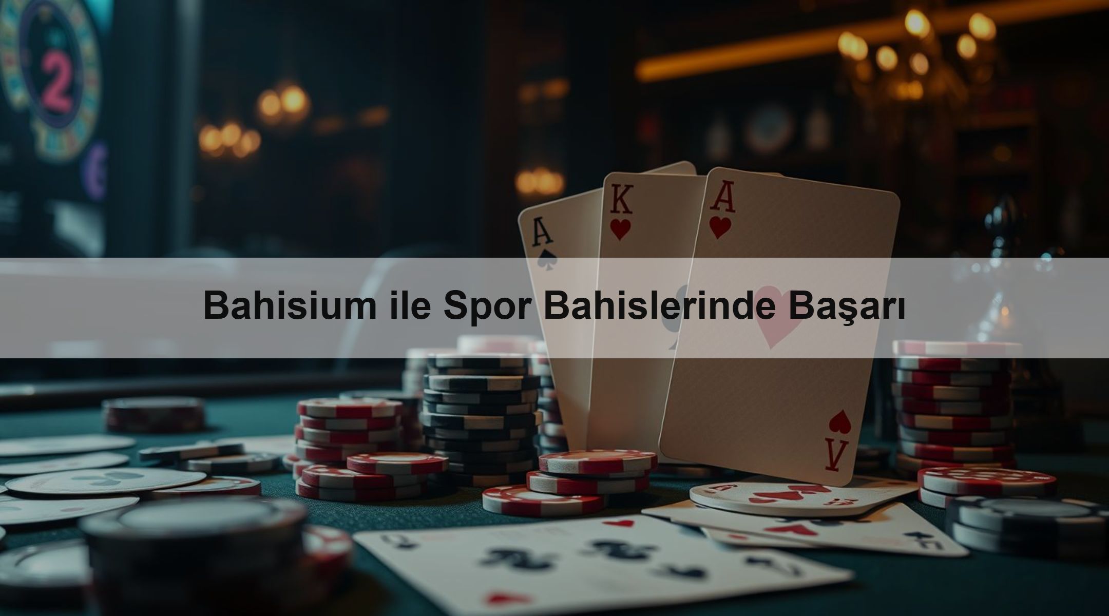 Bahisium ile Spor Bahislerinde Başarı